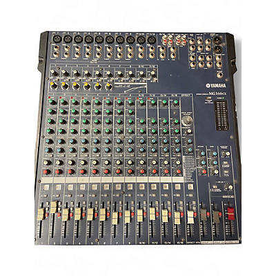 Used Yamaha MG166CX Unpowered Mixer