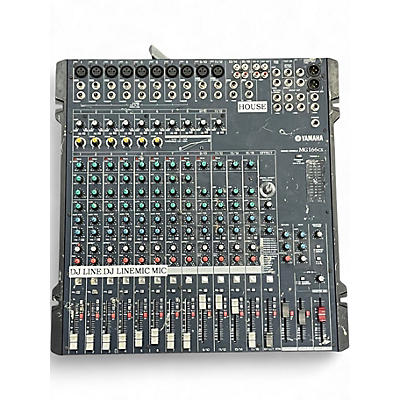 Used Yamaha MG166X Powered Mixer