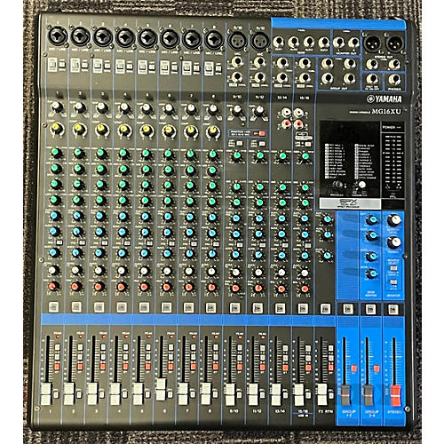 Yamaha Used Yamaha MG16XU Unpowered Mixer