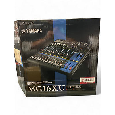 Used Yamaha MG16XU Unpowered Mixer