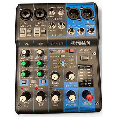 Used Yamaha MG6XU Powered Mixer