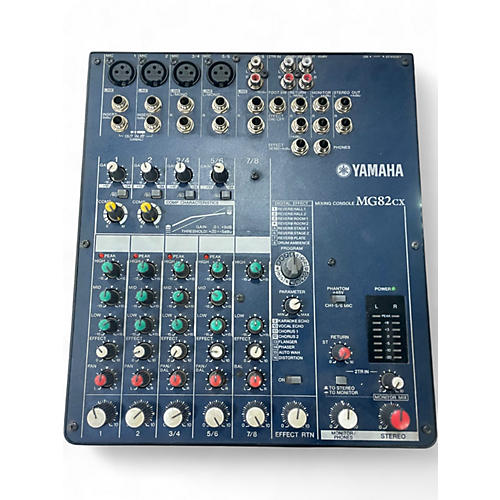 Used Yamaha MG82CX Unpowered Mixer