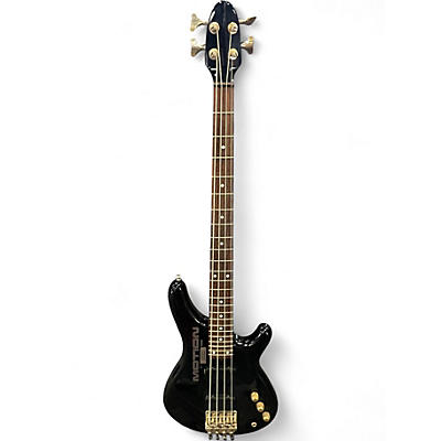 Used Yamaha MOTION B Black Electric Bass Guitar