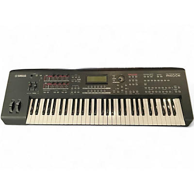 Used Yamaha MOXF6 61 Key Keyboard Workstation
