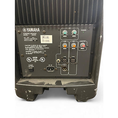 Used Yamaha MS400 Powered Speaker