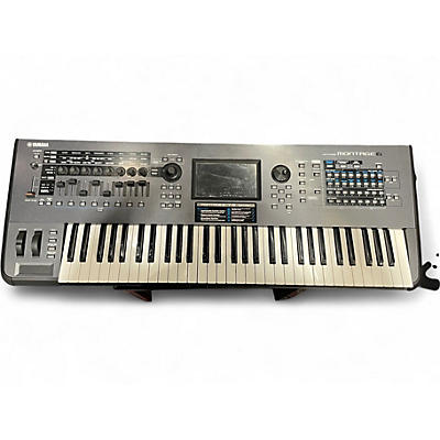 Used Yamaha Montage 6 61 Key Keyboard Workstation