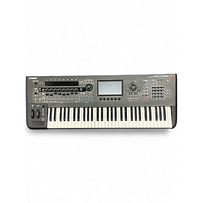 Used Yamaha Montage M6 61 Key Synthesizer Synthesizer
