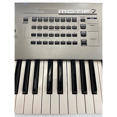 Used Yamaha Motif 7 76 Key Keyboard Workstation