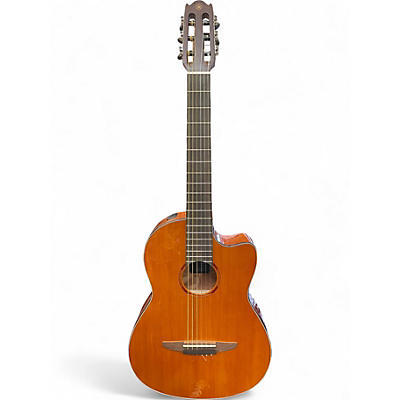 Used Yamaha NCX1C Natural Classical Acoustic Electric Guitar