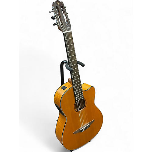 Used Yamaha NCX1FM Natural Classical Acoustic Electric Guitar Natural