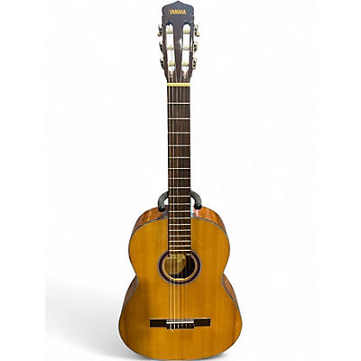 Used Yamaha NO.G-80 Natural Classical Acoustic Guitar