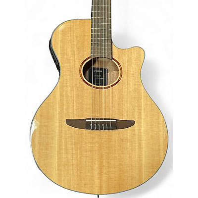 Used Yamaha NTX1 Natural Classical Acoustic Electric Guitar