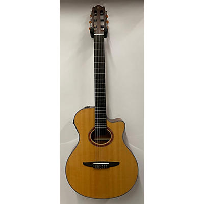 Yamaha Used Yamaha NTX700 Natural Classical Acoustic Electric Guitar