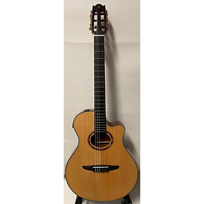 Yamaha Used Yamaha NTX700 Natural Classical Acoustic Electric Guitar