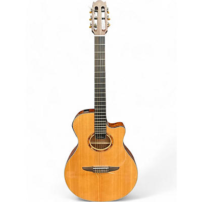 Yamaha Used Yamaha NTX700 Natural Classical Acoustic Electric Guitar