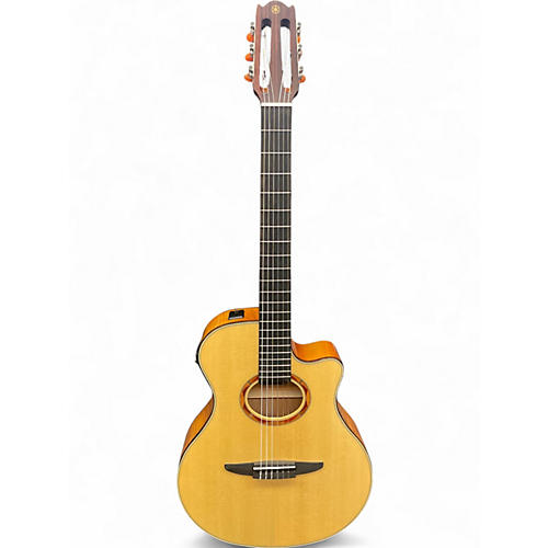 Used Yamaha NTX900FM Natural Classical Acoustic Electric Guitar Natural
