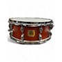 Used Yamaha Used Yamaha Oak Custom Snare Gold Badge Matte Sedona Red Drum Matte Sedona Red 211