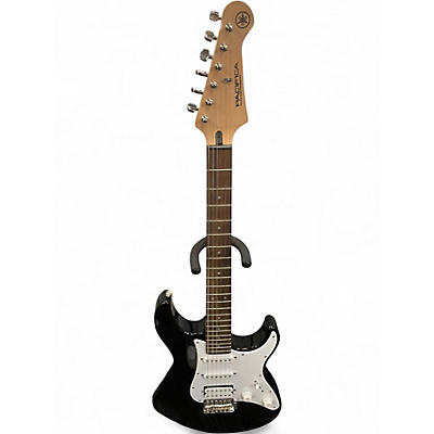 Used Yamaha PAC012 Black Solid Body Electric Guitar