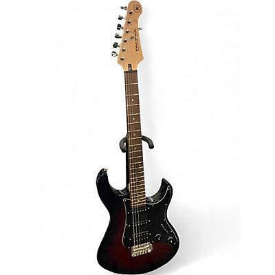 Used Yamaha PAC012 DLX Vintage Sunburst Solid Body Electric Guitar