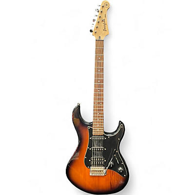 Used Yamaha PAC012 DLX Vintage Sunburst Solid Body Electric Guitar