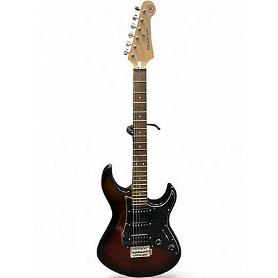 Used Yamaha PAC012 DLX Vintage Sunburst Solid Body Electric Guitar