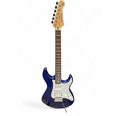 Used Yamaha PAC012 Pacifica Dark Blue Metallic Solid Body Electric Guitar