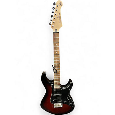 Used Yamaha PAC012DLX Pacifica Series HSS Deluxe Sunburst Solid Body Electric Guitar