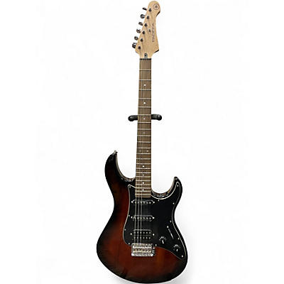 Used Yamaha PAC012DLX Pacifica Series HSS Deluxe Vintage Sunburst Solid Body Electric Guitar