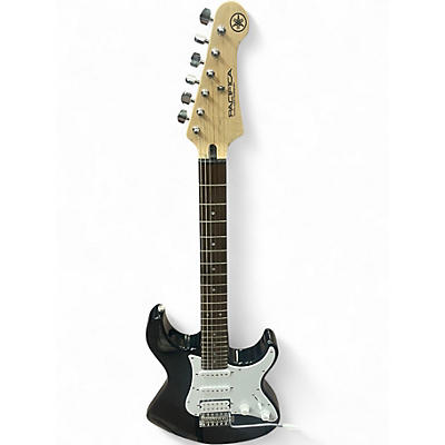 Used Yamaha PAC102 Black Solid Body Electric Guitar