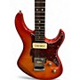 Used Yamaha PAC611HFM Amber Burst Solid Body Electric Guitar Amber Burst