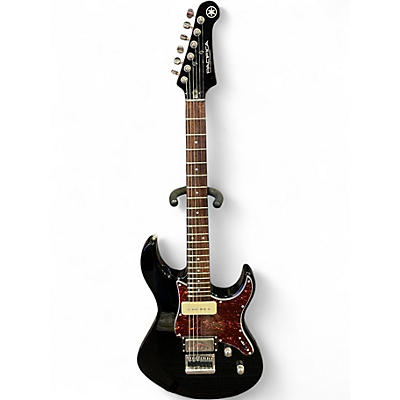 Used Yamaha PAC611VFM Black Solid Body Electric Guitar