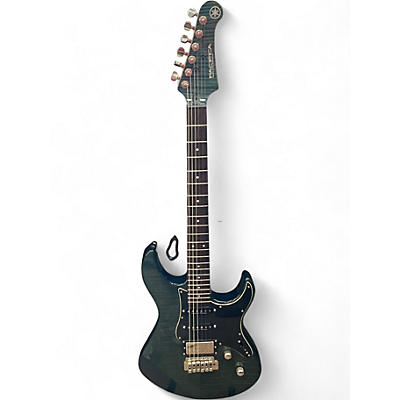 Used Yamaha PAC612VIIFM INDIGO BLUE Solid Body Electric Guitar