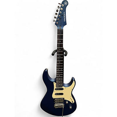 Used Yamaha PAC612VIIX MATTE SILK BLUE Solid Body Electric Guitar