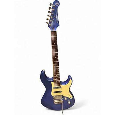 Used Yamaha PAC612VIIX Matte Blue Solid Body Electric Guitar