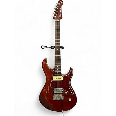 Used Yamaha PACIFICA 611 TREMOLO Trans Brown Solid Body Electric Guitar