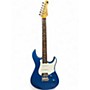 Used Yamaha PACP12 Blue Solid Body Electric Guitar Blue