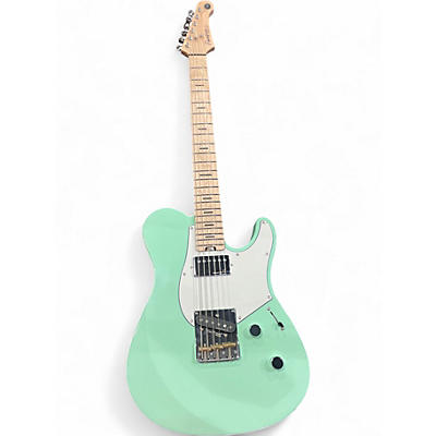 Used Yamaha PACS+11SM Peppermint Green Solid Body Electric Guitar