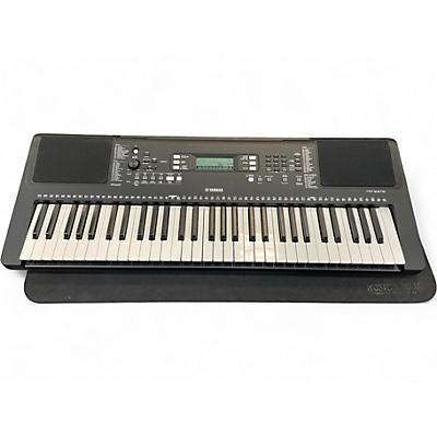 Used Yamaha PSRE373 61 Key Portable Keyboard