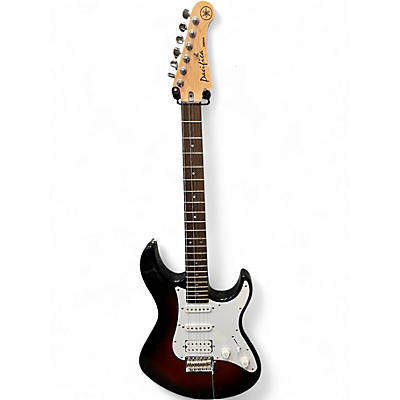 Used Yamaha Pac112J Brown Sunburst Solid Body Electric Guitar