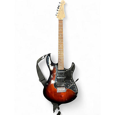 Used Yamaha Pacifica 2 Color Sunburst Solid Body Electric Guitar