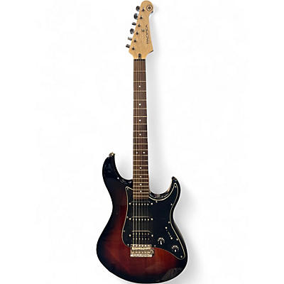 Used Yamaha Pacifica 2 Color Sunburst Solid Body Electric Guitar