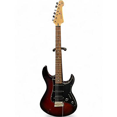 Used Yamaha Pacifica 2 Tone Sunburst Solid Body Electric Guitar