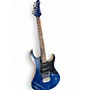 Used Yamaha Pacifica Deluxe Blue Solid Body Electric Guitar Blue