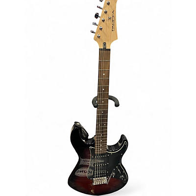Used Yamaha Pacifica Deluxe Sunburst Solid Body Electric Guitar