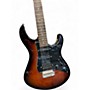 Used Yamaha Pacifica Deluxe Vintage Sunburst Solid Body Electric Guitar Vintage Sunburst