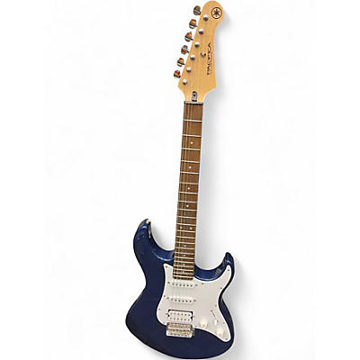 Used Yamaha Pacifica Electron Blue Metallic Solid Body Electric Guitar