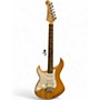 Used Yamaha Pacifica Left Handed Natural Electric Guitar Natural