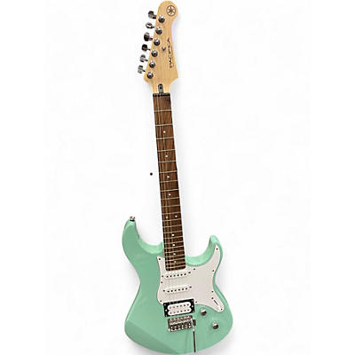 Used Yamaha Pacifica Metallic Aqua Marine Solid Body Electric Guitar