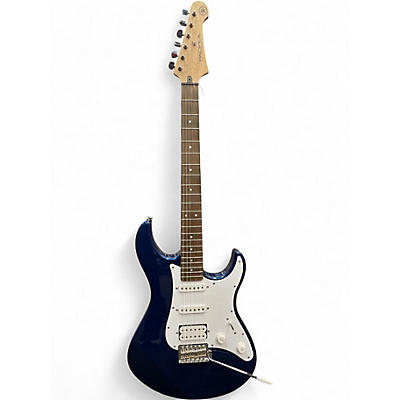 Used Yamaha Pacifica PAC012 Dark Blue Metallic Solid Body Electric Guitar