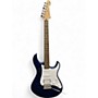 Used Yamaha Pacifica PAC012 Dark Blue Metallic Solid Body Electric Guitar Dark Blue Metallic